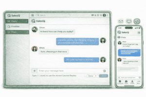 AI-Assisted Live Chat Integrated with CRM

