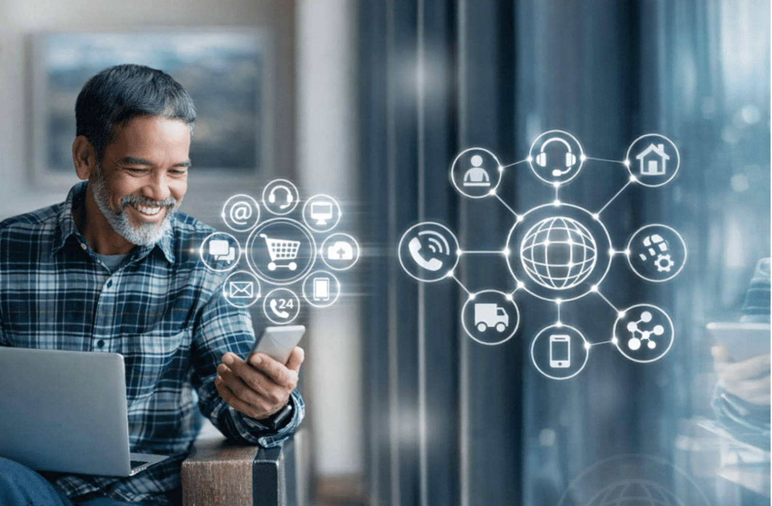 Global retail CRM and AI-enabled support platform