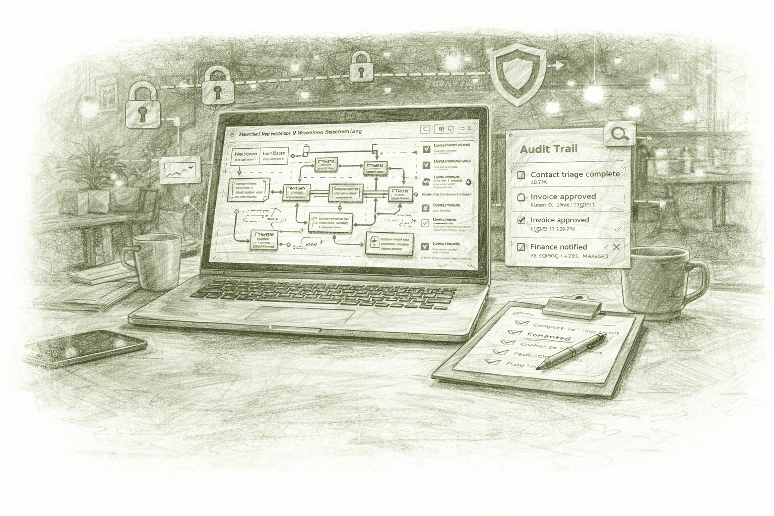 Outcomes achieved with Zoho One automation