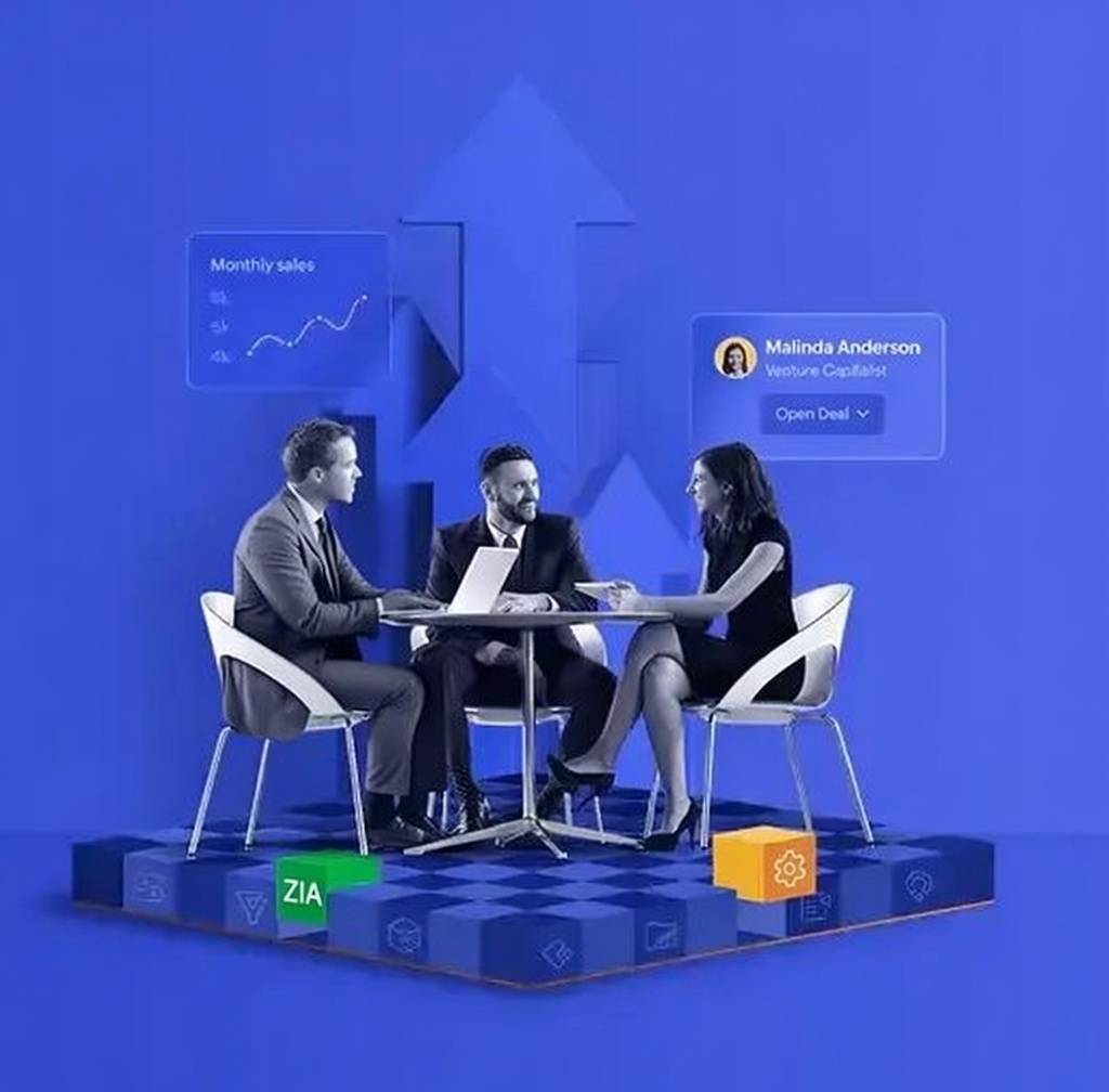 AI and automation embedded in Zoho One