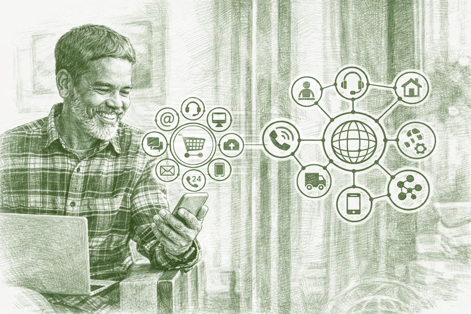 Global-retail-CRM-and-AI-enabled-support-platform