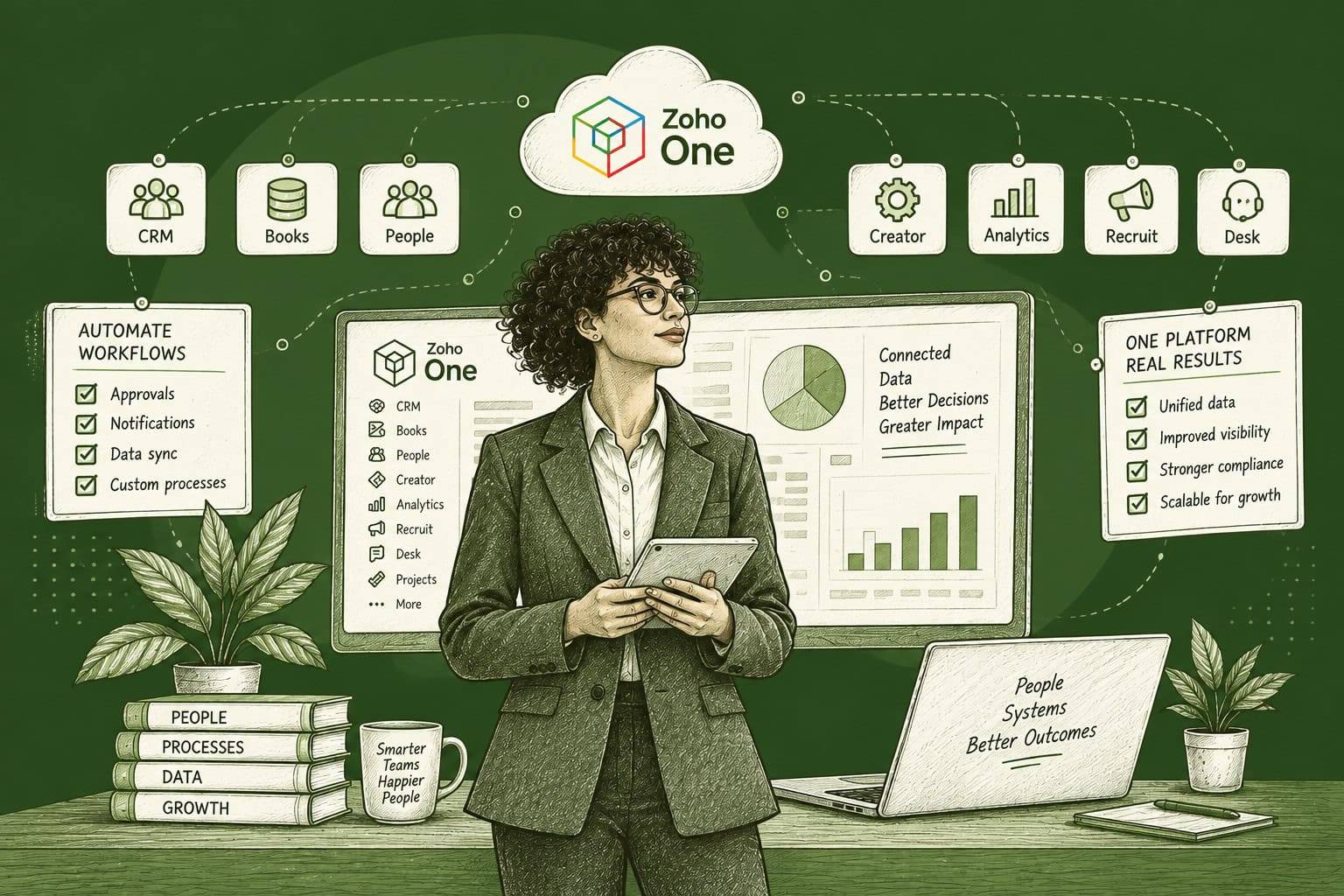 Connected Zoho One Platform