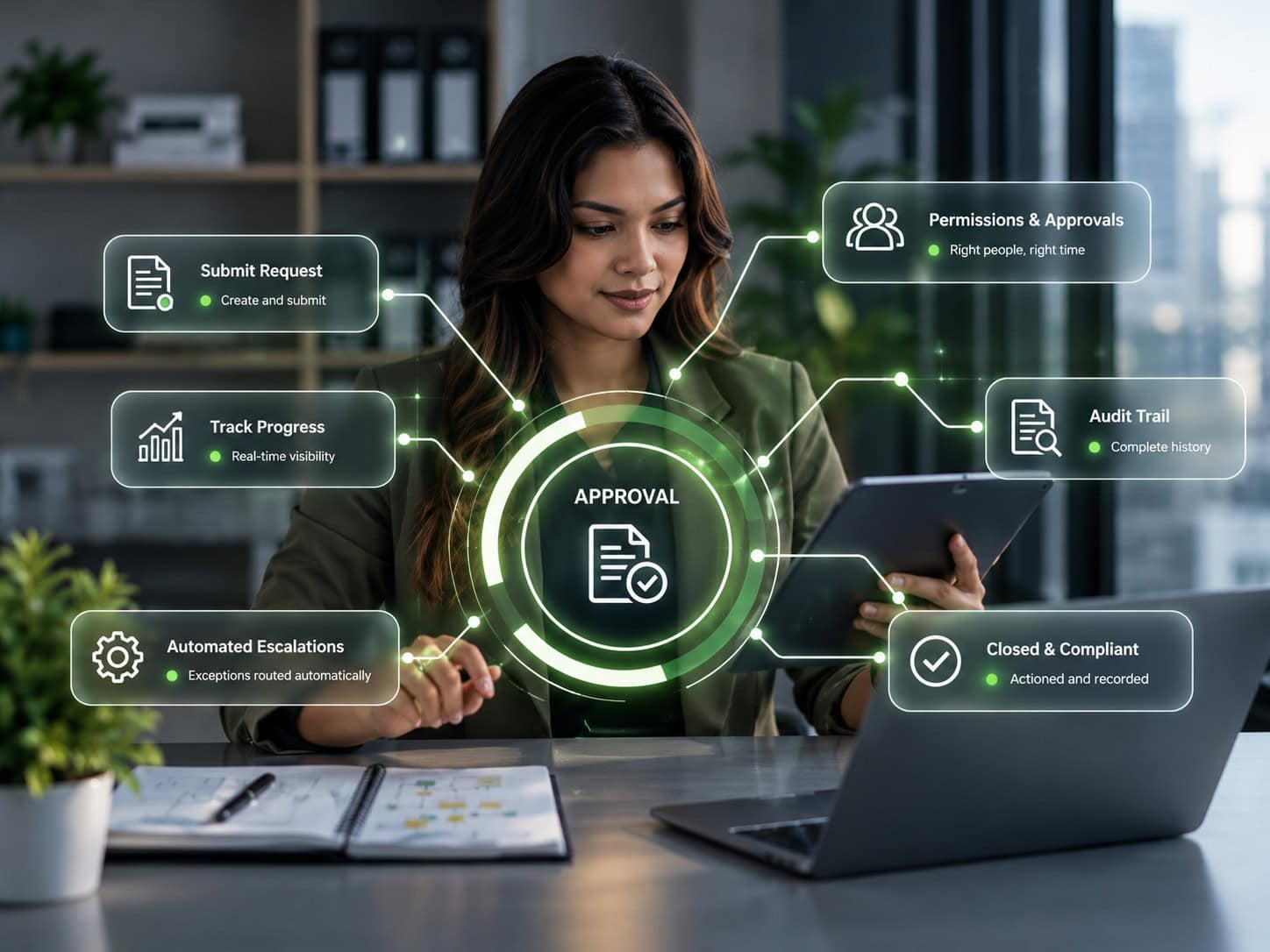 Controlled Workflows & Approvals