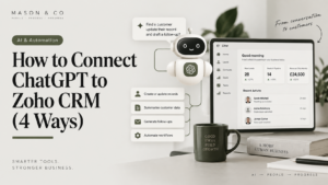 How to Connect ChatGPT to Zoho CRM 4 Practical Approaches