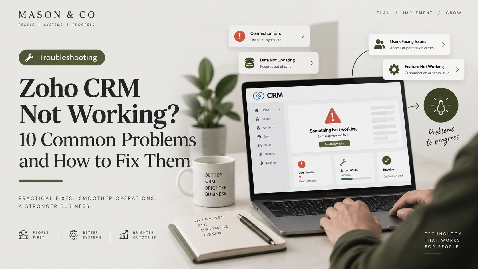 How to Fix a Poorly Implemented Zoho CRM