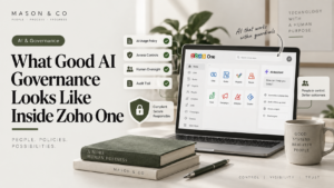 What Good AI Governance Looks Like Inside Zoho One