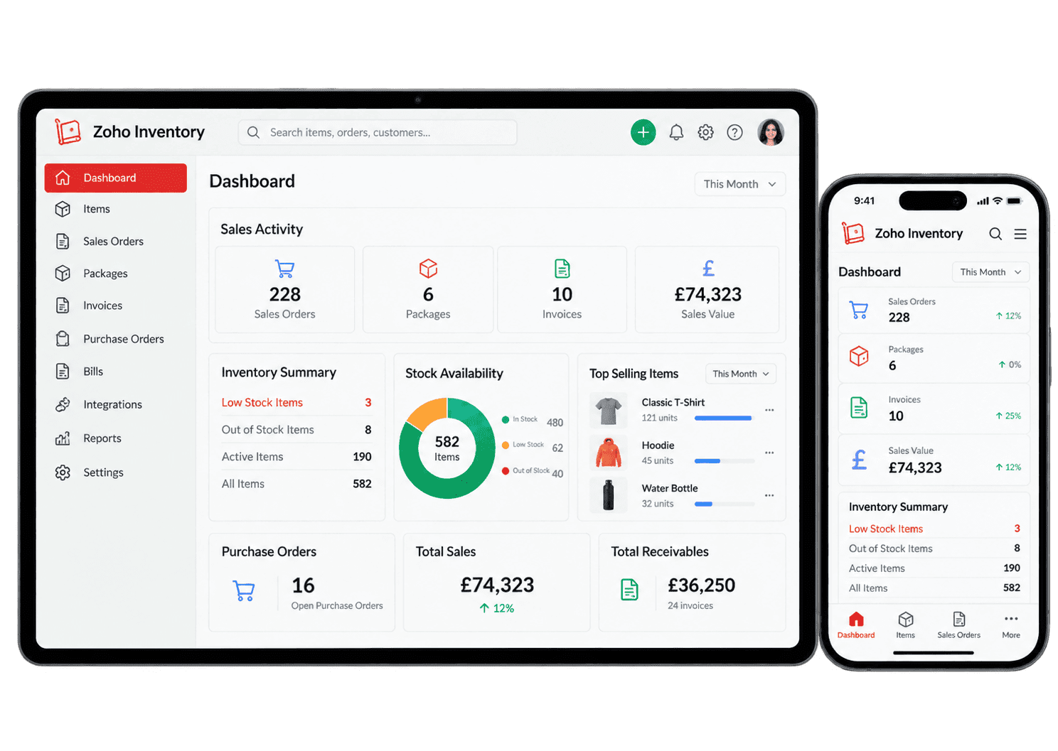 Zoho Inventory