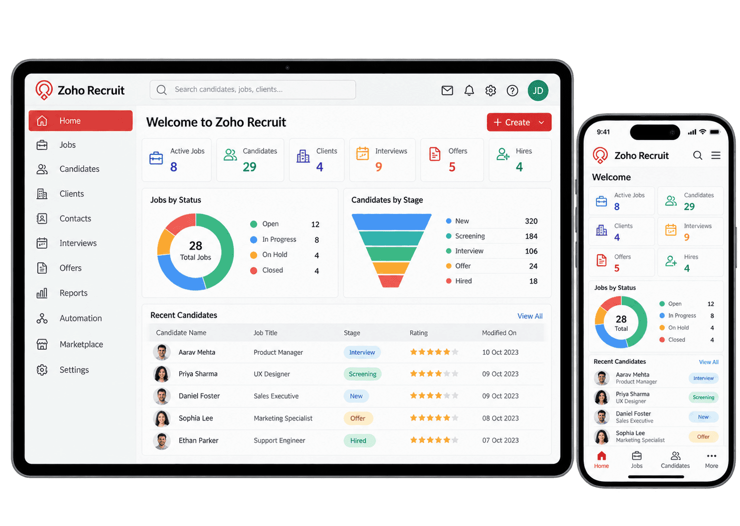 Zoho Recruit