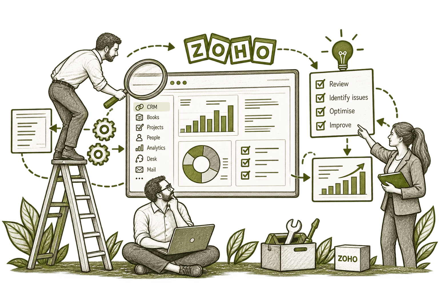 Fix an Existing Zoho Setup