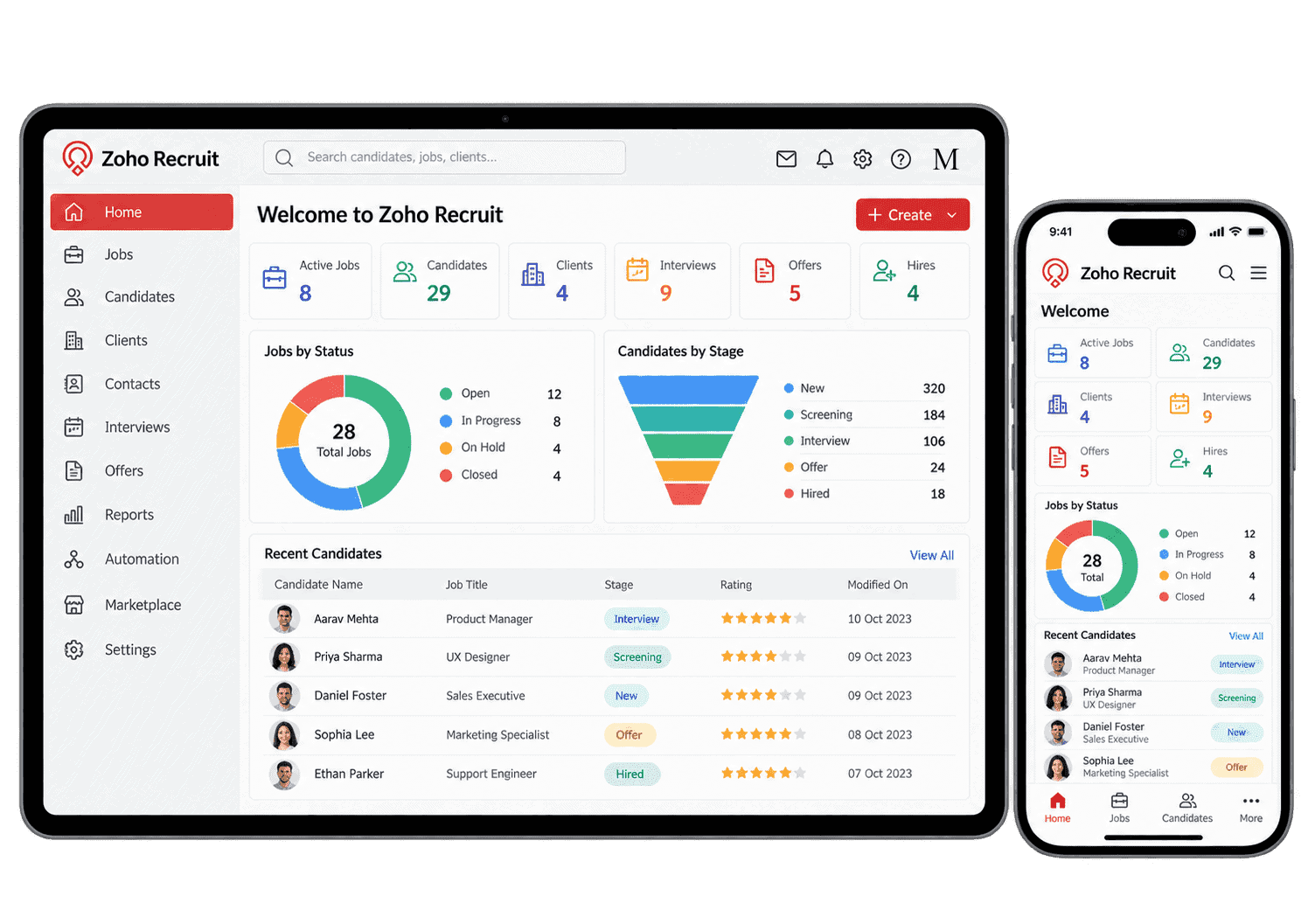 Zoho Recruit